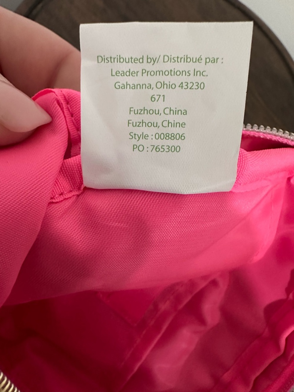 Lilly Pulitzer "Soleil Pink Perfect Poppy" Belt Bag (Style #008806) - NWT - Picture 6 of 8